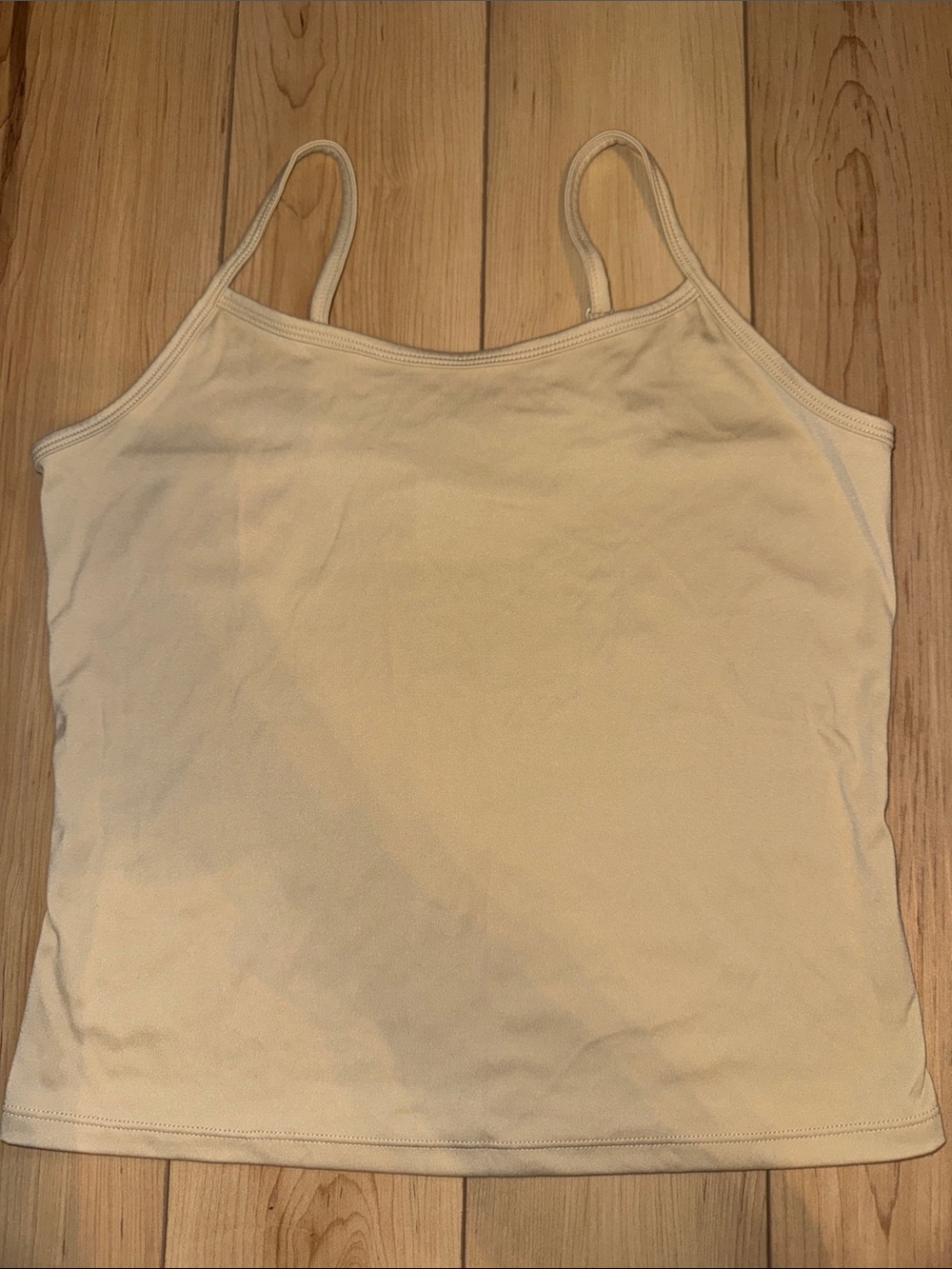 Women's Urban Rebel Cream Spaghetti Strap Cami Top Size Large